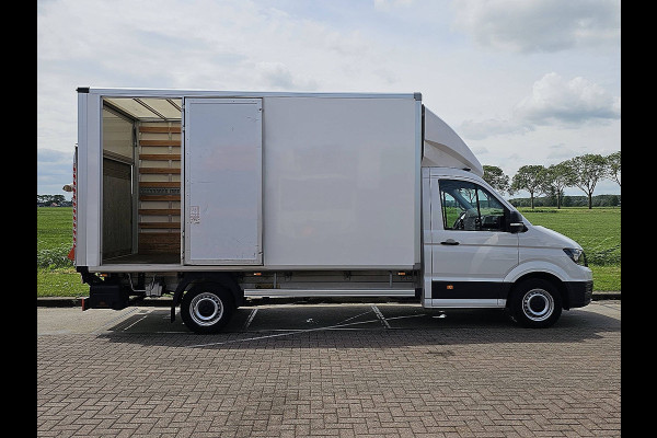 Volkswagen Crafter 35 2.0 TDI L4 Bakwagen Laadklep Lat-om-Lat Betimmerd Spoiler Zijdeur Euro6 140Pk Bpm-Vrij