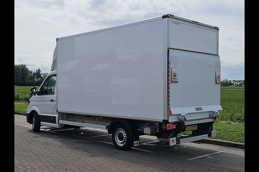 Volkswagen Crafter 35 2.0 TDI L4 Bakwagen Laadklep Lat-om-Lat Betimmerd Spoiler Zijdeur Euro6 140Pk Bpm-Vrij