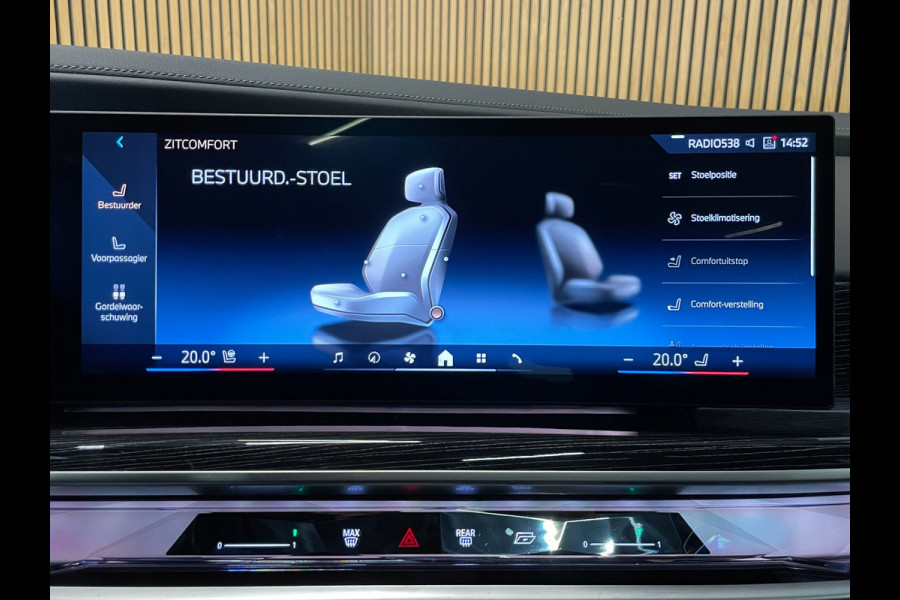 BMW i7 XDrive60 106 kWh|M-SPORT|96% SOH|BLACK EDITION|FULL OPTION|PANORAMA|STOEL+STUURVERW|360+3D+V+A CAMERA|NAP|NL-AUTO|INCL.BTW|