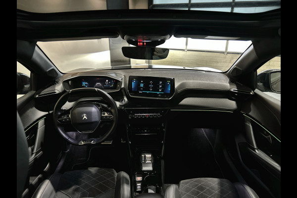 Peugeot e-208 EV GT Pack 50 kWh Panoramadak | leer-alcantara | 11 kW 3-fase