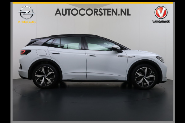 Volkswagen ID.4 GTX 4Motion 82kWh 300PK Trekhaak Ergo-Active Stoelen Elek.Verstelbaar+Memory Stoel+Stuurverwarming Adap.Cruise Navi Ecc Matrix led Apple Carplay Android Auto SOH 88% Top Sport Interieur Pakket Plus Lmv 20" 4WD AWD Keyless Advanced 1e Eigenaar Origineel Nederlandse Auto