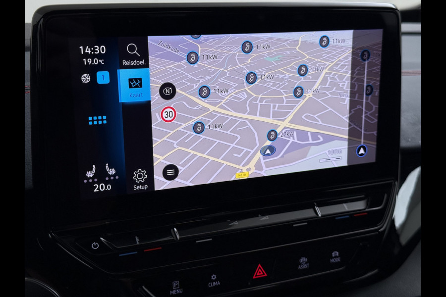 Volkswagen ID.4 GTX 4Motion 82kWh 300PK Trekhaak Ergo-Active Stoelen Elek.Verstelbaar+Memory Stoel+Stuurverwarming Adap.Cruise Navi Ecc Matrix led Apple Carplay Android Auto SOH 88% Top Sport Interieur Pakket Plus Lmv 20" 4WD AWD Keyless Advanced 1e Eigenaar Origineel Nederlandse Auto
