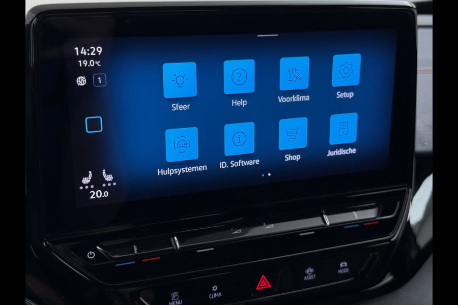 Volkswagen ID.4 GTX 4Motion 82kWh 300PK Trekhaak Ergo-Active Stoelen Elek.Verstelbaar+Memory Stoel+Stuurverwarming Adap.Cruise Navi Ecc Matrix led Apple Carplay Android Auto SOH 88% Top Sport Interieur Pakket Plus Lmv 20" 4WD AWD Keyless Advanced 1e Eigenaar Origineel Nederlandse Auto