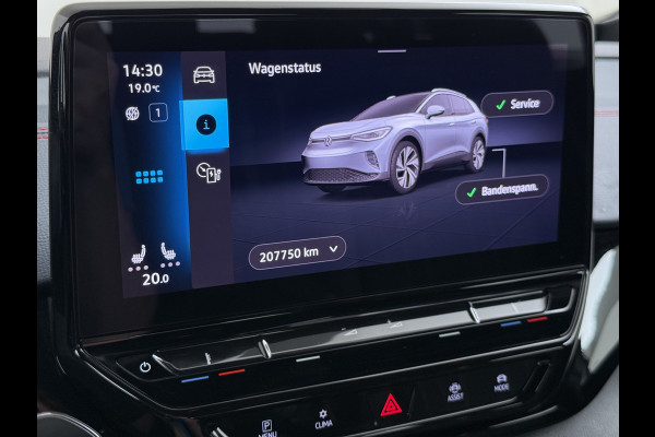 Volkswagen ID.4 GTX 4Motion 82kWh 300PK Trekhaak Ergo-Active Stoelen Elek.Verstelbaar+Memory Stoel+Stuurverwarming Adap.Cruise Navi Ecc Matrix led Apple Carplay Android Auto SOH 88% Top Sport Interieur Pakket Plus Lmv 20" 4WD AWD Keyless Advanced 1e Eigenaar Origineel Nederlandse Auto