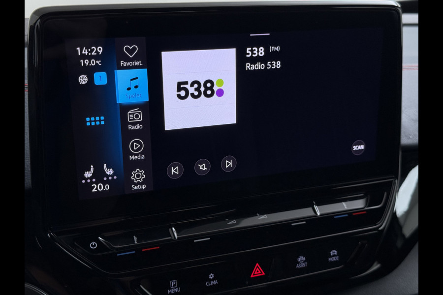 Volkswagen ID.4 GTX 4Motion 82kWh 300PK Trekhaak Ergo-Active Stoelen Elek.Verstelbaar+Memory Stoel+Stuurverwarming Adap.Cruise Navi Ecc Matrix led Apple Carplay Android Auto SOH 88% Top Sport Interieur Pakket Plus Lmv 20" 4WD AWD Keyless Advanced 1e Eigenaar Origineel Nederlandse Auto