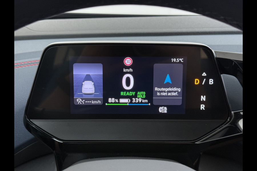Volkswagen ID.4 GTX 4Motion 82kWh 300PK Trekhaak Ergo-Active Stoelen Elek.Verstelbaar+Memory Stoel+Stuurverwarming Adap.Cruise Navi Ecc Matrix led Apple Carplay Android Auto SOH 88% Top Sport Interieur Pakket Plus Lmv 20" 4WD AWD Keyless Advanced 1e Eigenaar Origineel Nederlandse Auto