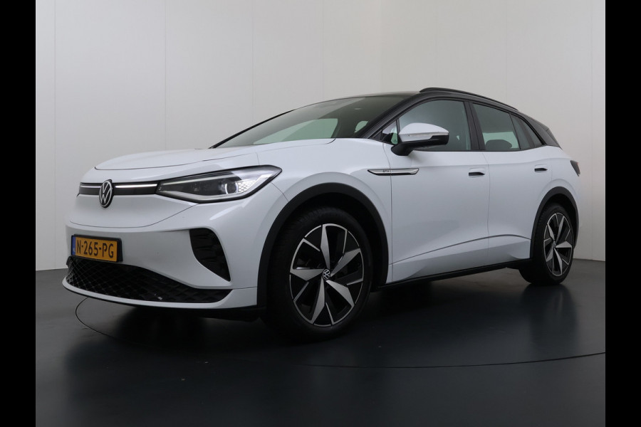 Volkswagen ID.4 GTX 4Motion 82kWh 300PK Trekhaak Ergo-Active Stoelen Elek.Verstelbaar+Memory Stoel+Stuurverwarming Adap.Cruise Navi Ecc Matrix led Apple Carplay Android Auto SOH 88% Top Sport Interieur Pakket Plus Lmv 20" 4WD AWD Keyless Advanced 1e Eigenaar Origineel Nederlandse Auto