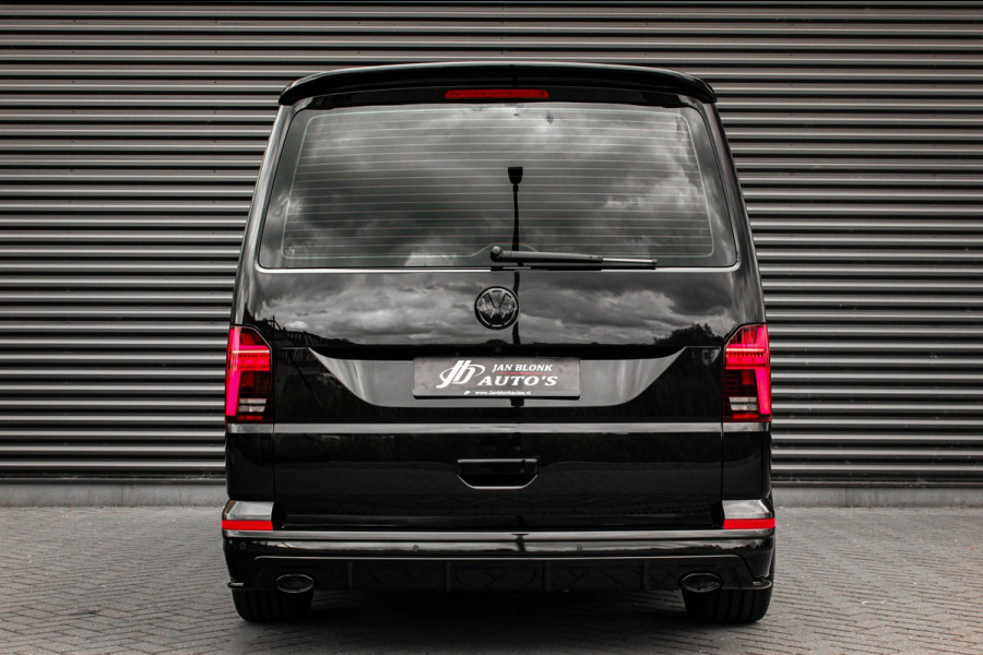 Volkswagen Transporter 2.0 TDI L2H1 150PK BULLI DC DUBBEL CABINE / LEIGHTONVANS BODYKIT / FULL OPTINS / LEDER / FULL BLACK / APPLE