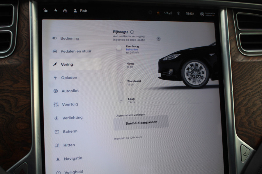 Tesla Model S 100D / SoH 88,6% / Autopilot 2.5 / Luchtvering / Panoramadak / Performance package / Leder / Navigatie / 20'' / Audio Premium