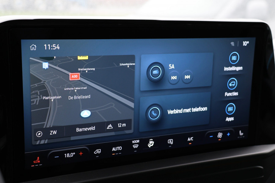 Ford Transit Custom 320 2.0 TDCI 150 PK L2H1 Limited | L+R Schuifdeur | ACC | Blind Spot | Camera | Lane Assist | Stoelverwarming | CarPlay | Naviga | 3-Zitter | Verlengde fabrieksgarantie tot 12-2029