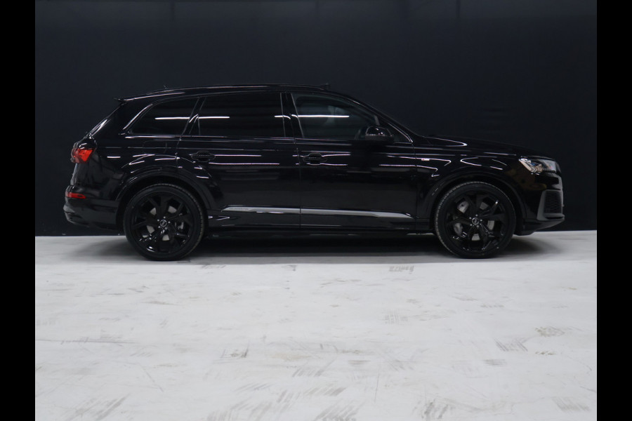 Audi Q7 55 TFSI e quattro S Line [SCHUIFKANTELDAK, BANG & OLUFSEN, LUCHTVERING, APPLE CARPLAY, ANDROID, MEMORY SEATS, HEAD-UP, PARKEER ASSISTENT, 360 CAMERA, STOELVERWARMING, ADAPTIVE CRUISE, VOL LEDER, NIEUWSTAAT]