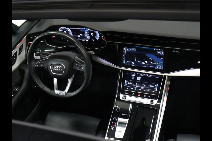 Audi Q7 55 TFSI e quattro S Line [SCHUIFKANTELDAK, BANG & OLUFSEN, LUCHTVERING, APPLE CARPLAY, ANDROID, MEMORY SEATS, HEAD-UP, PARKEER ASSISTENT, 360 CAMERA, STOELVERWARMING, ADAPTIVE CRUISE, VOL LEDER, NIEUWSTAAT]