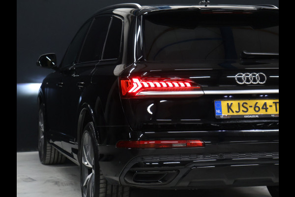 Audi Q7 60 TFSI e quattro Competition S Line [LUCHTVERING, TREKHAAK UITKLAPBAAR, SFEERVERLICHTING, ELEKTRISCH VERSTELBARE STOELEN, APPLE CARPLAY, ANDROID, STOELVERWARMING, CAMERA, PDC V+A, VOL LEDER, CRUISE, CLIMATE, NIEUWSTAAT]