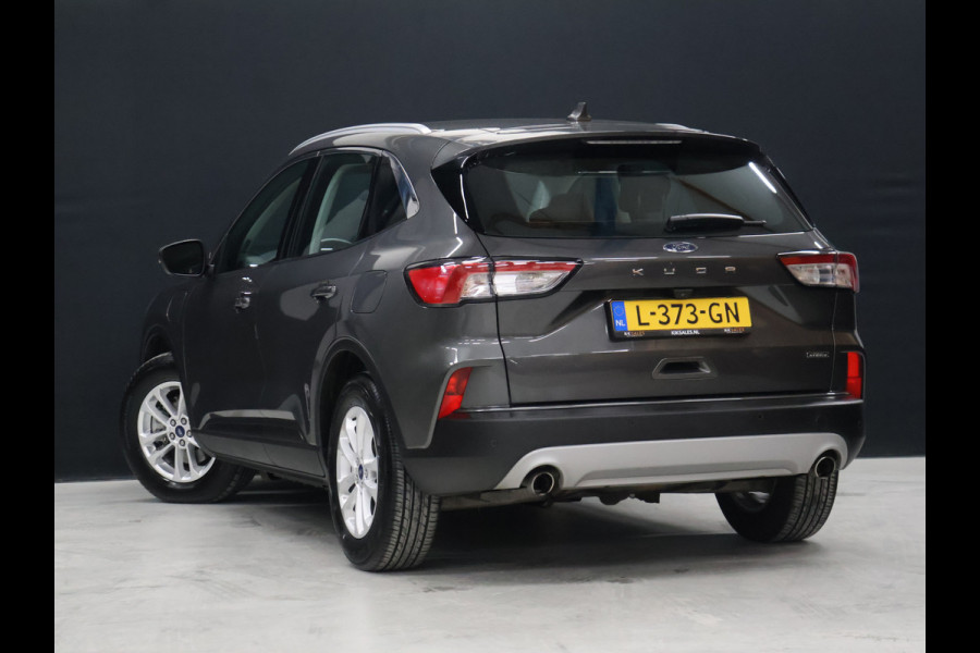Ford Kuga 2.5 PHEV Titanium [SFEERVERLICHTING, APPLE CARPLAY, ANDROID, CAMERA, VOL LEDER, PDC V+A, DIGITAL DASH, LANE ASSIST, KEYLESS ENTRY, CRUISE CONTROL, CLIMATE CONTROL, NIEUWSTAAT]