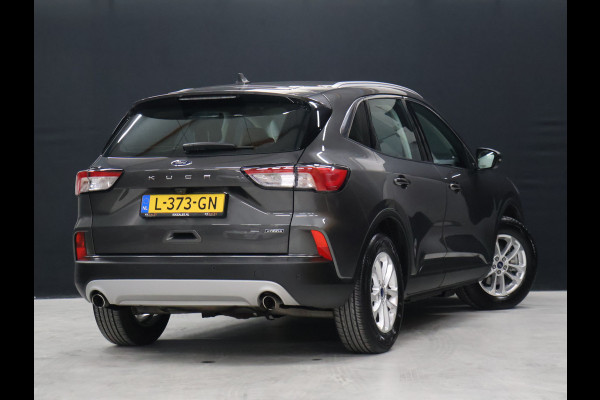 Ford Kuga 2.5 PHEV Titanium [SFEERVERLICHTING, APPLE CARPLAY, ANDROID, CAMERA, VOL LEDER, PDC V+A, DIGITAL DASH, LANE ASSIST, KEYLESS ENTRY, CRUISE CONTROL, CLIMATE CONTROL, NIEUWSTAAT]