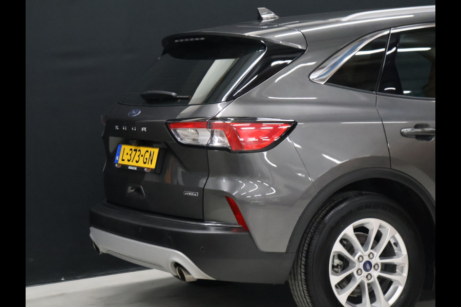 Ford Kuga 2.5 PHEV Titanium [SFEERVERLICHTING, APPLE CARPLAY, ANDROID, CAMERA, VOL LEDER, PDC V+A, DIGITAL DASH, LANE ASSIST, KEYLESS ENTRY, CRUISE CONTROL, CLIMATE CONTROL, NIEUWSTAAT]