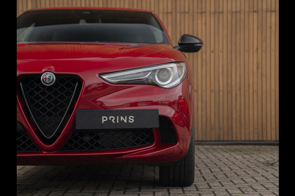 Alfa Romeo Stelvio 2.9 V6 AWD Quadrifoglio | Harman/Kardon | Rosso Competizione | Adapt. cruise | CarPlay | Carbon stuur