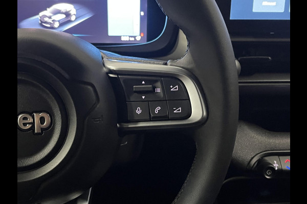 Jeep Avenger Summit 54 kWh *2.496 km* Adaptive cruise control | Camera | Carplay | Airco | Dodehoek detectie | 18" lichtmetalen wielen |