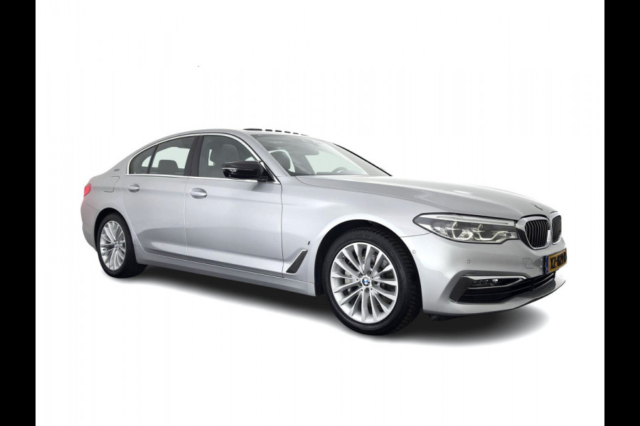 BMW 5 Serie 530e iPerformance High Executive (Plug-in) Aut.*PANO | LEATHER | FULL-LED | TOPVIEW | KEYLESS | HARMAN/KARDON | BLINDSPOT | MEMORY-PACK | HEATED-COMFORTSEATS | DIGI-COCKPIT | AMBIENTLIGHT | NAVI-FULLMAP | 20''ALU*