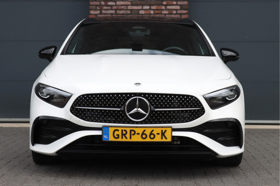 Mercedes-Benz A-Klasse 250 4MATIC AMG Line | 224pk | Panoramadak | Memory | Burmester | Camera | Standkachel | Keyless Go | Apple Carplay | Nightpakket | Verwarmd Stuurwiel |