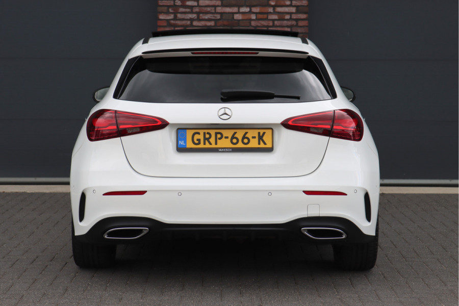 Mercedes-Benz A-Klasse 250 4MATIC AMG Line | 224pk | Panoramadak | Memory | Burmester | Camera | Standkachel | Keyless Go | Apple Carplay | Nightpakket | Verwarmd Stuurwiel |