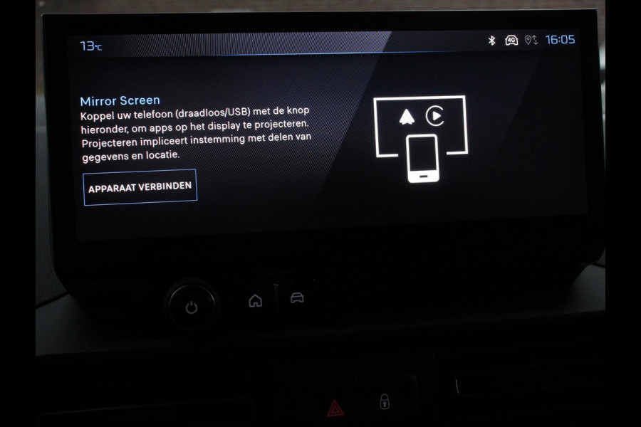 Peugeot Partner 1.5 BlueHDi 130PK L1 Navigatie Apple Carplay / Android Auto DAB trekhaak Cruise Control Airco Houten bekleding laadruimte