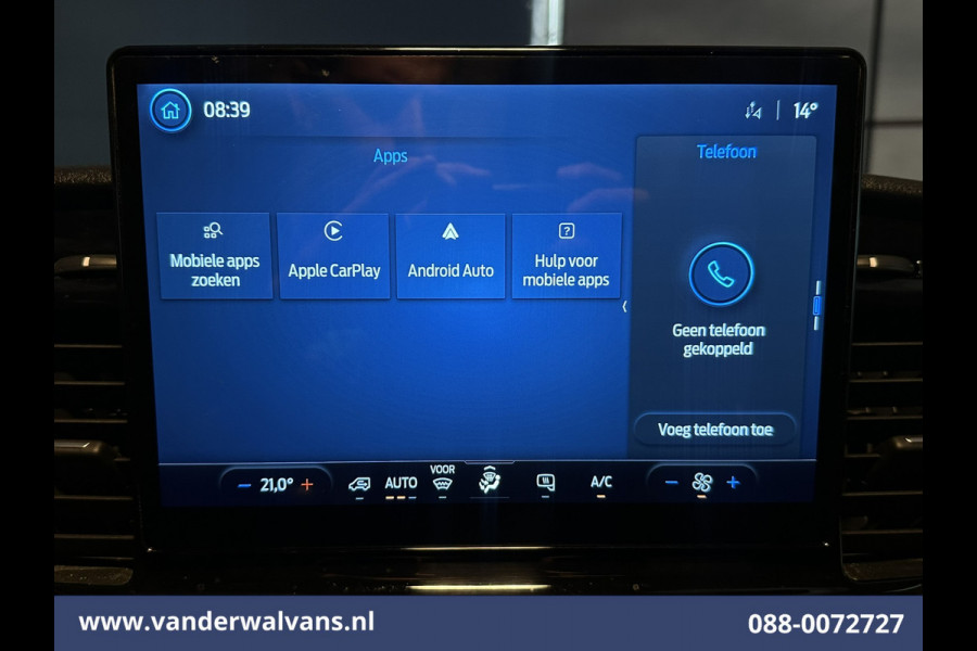 Ford Transit 2.0 TDCI 130pk L3H3 Euro6 Airco | Camera | Apple Carplay | Cruisecontrol Android Auto, Verwarmde Voorruit, Parkeersensoren, Bijrijdersbank