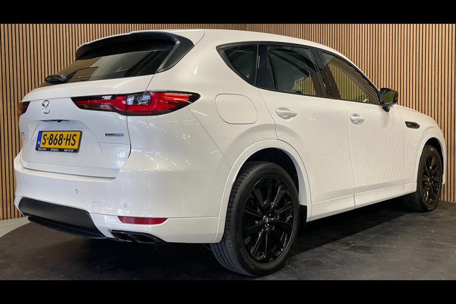 Mazda CX-60 2.5 e-SkyActiv PHEV Homura|BLACK&WHITE|HEAD-UP|LEDER|STOEL+STUURVERW|CARPLAY|CAMERA|CLIMA+CRUISE|NAP|NL|1 EIG.|IN.BTW|