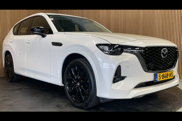 Mazda CX-60 2.5 e-SkyActiv PHEV Homura|BLACK&WHITE|HEAD-UP|LEDER|STOEL+STUURVERW|CARPLAY|CAMERA|CLIMA+CRUISE|NAP|NL|1 EIG.|IN.BTW|