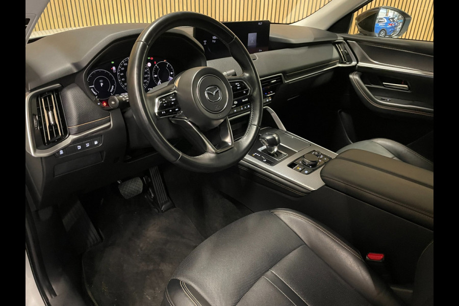 Mazda CX-60 2.5 e-SkyActiv PHEV Homura|BLACK&WHITE|HEAD-UP|LEDER|STOEL+STUURVERW|CARPLAY|CAMERA|CLIMA+CRUISE|NAP|NL|1 EIG.|IN.BTW|