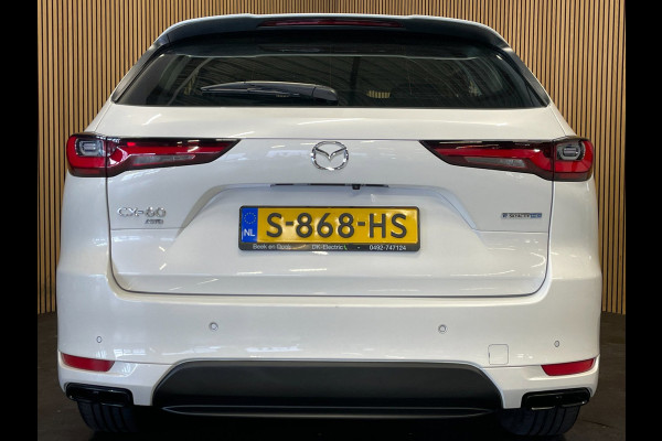 Mazda CX-60 2.5 e-SkyActiv PHEV Homura|BLACK&WHITE|HEAD-UP|LEDER|STOEL+STUURVERW|CARPLAY|CAMERA|CLIMA+CRUISE|NAP|NL|1 EIG.|IN.BTW|