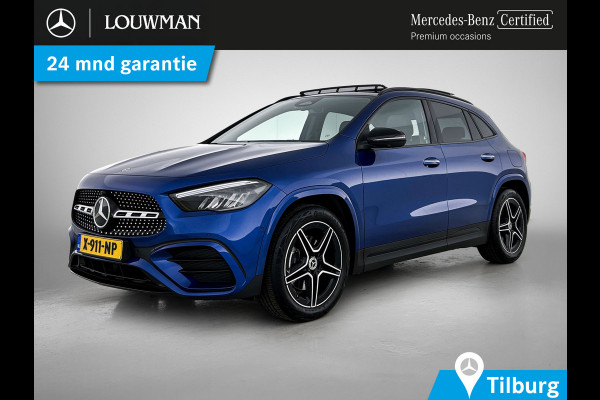 Mercedes-Benz GLA 180 AMG Line | AMG-Line In en Exterieur | Lichtmetalen velgen | panoramadak | Parking support | wide screen | Navigatie | Inclusief 24 maanden MB Certified garantie voor Europa.