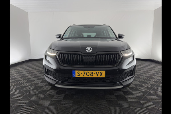 Škoda Kodiaq 1.5 TSI Business Edition (INCL-BTW) *LEATHER-FABRIC | FULL-LED | DIGI-COCKPIT | CAMERA | KEYLESS | DAB+ | NAVI-FULLMAP | SPORTSEATS | PRIVACY-GLASS | ECC | PDC | TOWBAR | CRUISE | 20''ALU*