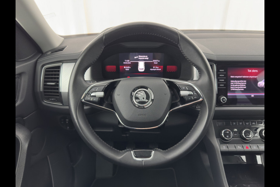 Škoda Kodiaq 1.5 TSI Business Edition (INCL-BTW) *LEATHER-FABRIC | FULL-LED | DIGI-COCKPIT | CAMERA | KEYLESS | DAB+ | NAVI-FULLMAP | SPORTSEATS | PRIVACY-GLASS | ECC | PDC | TOWBAR | CRUISE | 20''ALU*