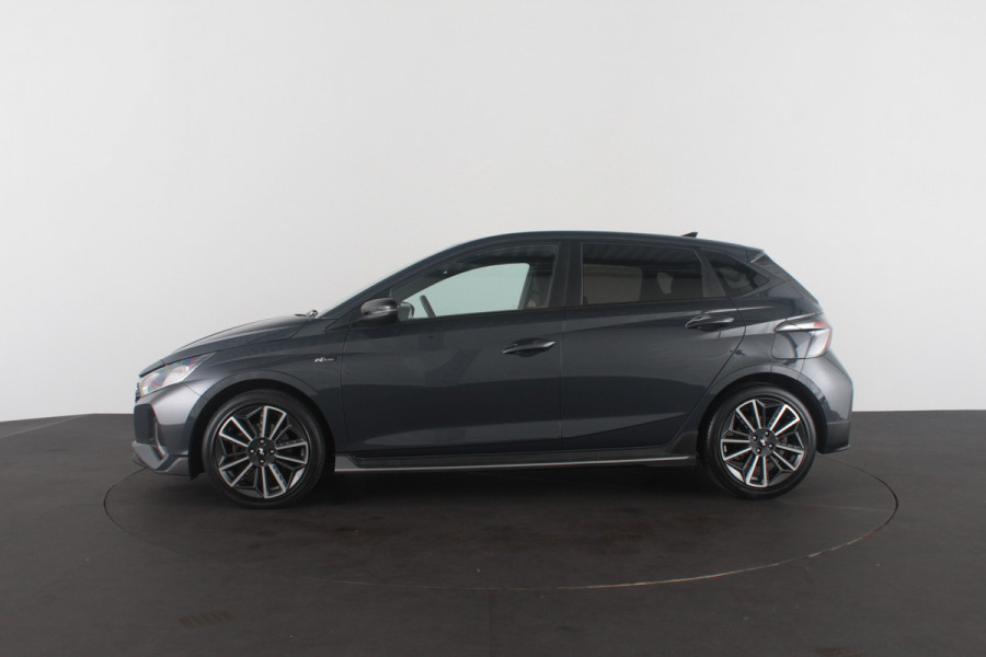 Hyundai i20 1.0 T-GDI N Line > MHEV/120pk/Bose/Stoelverwarming/Aurora Grey/Camera