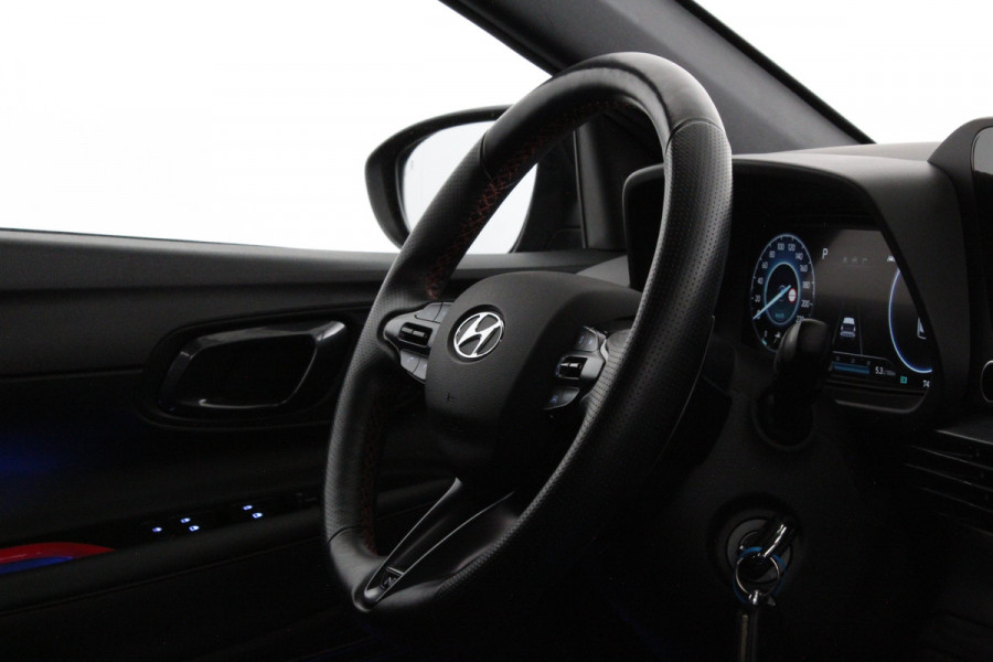 Hyundai i20 1.0 T-GDI N Line > MHEV/120pk/Bose/Stoelverwarming/Aurora Grey/Camera