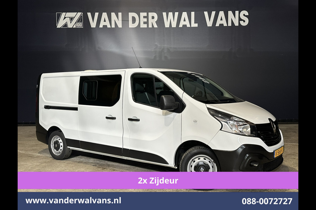 Renault Trafic 1.6 dCi L2H1 Euro6 Airco | 2x zijdeur | Navigatie | Cruisecontrol | Parkeersensoren Bijrijdersbank
