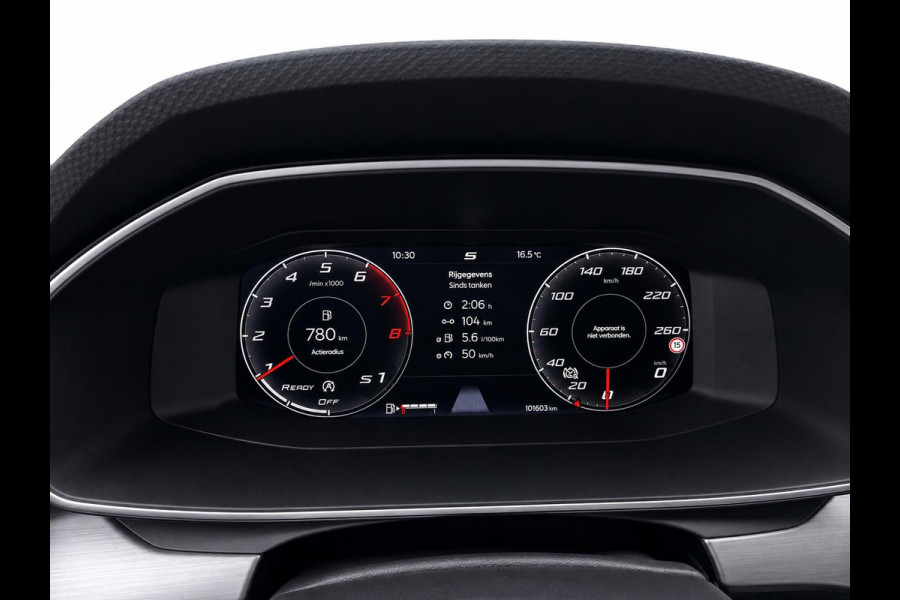 Seat Leon 1.0 eTSI FR Business Intense Matrix LED Adaptive Cruise Park Assist Virtual Cockpit 10" navigatie 18" Velgen Side Assist/uitparkeerhulp