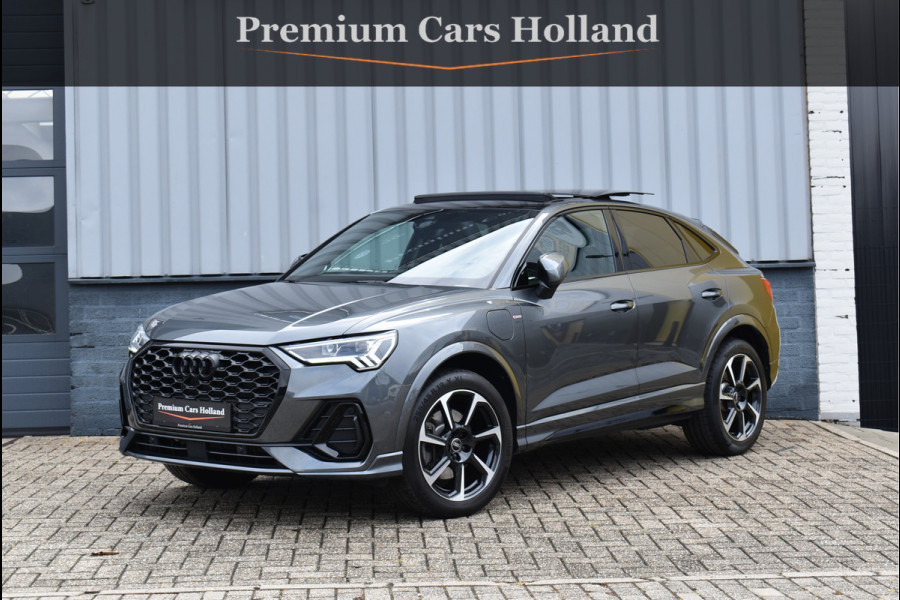 Audi Q3 Sportback 45 TFSI e S-Line 245 Pk Pano Navi Sfeer Leder ACC Keyless Camera