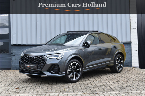 Audi Q3 Sportback 45 TFSI e S-Line 245 Pk Pano Navi Sfeer Leder ACC Keyless Camera