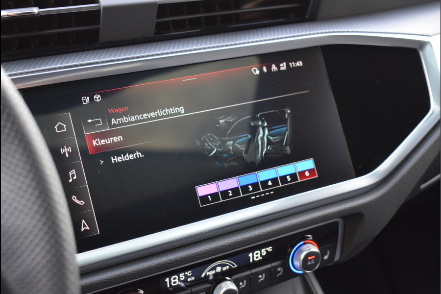 Audi Q3 Sportback 45 TFSI e S-Line 245 Pk Pano Navi Sfeer Leder ACC Keyless Camera
