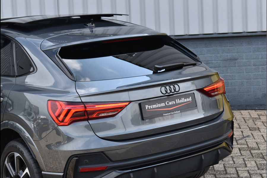 Audi Q3 Sportback 45 TFSI e S-Line 245 Pk Pano Navi Sfeer Leder ACC Keyless Camera