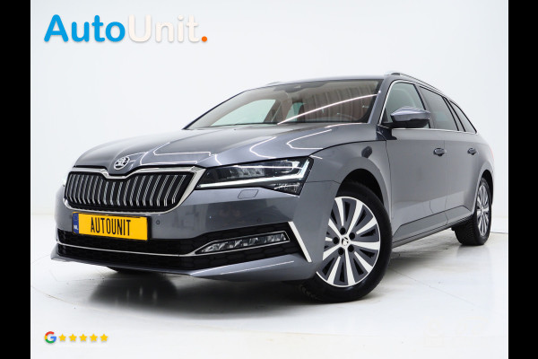 Škoda Superb Combi 1.4 TSI iV Style | Leder/Alcantara | Camera | Keyless | Memory | Virtual | Adaptive Cruise  | Sfeerlicht