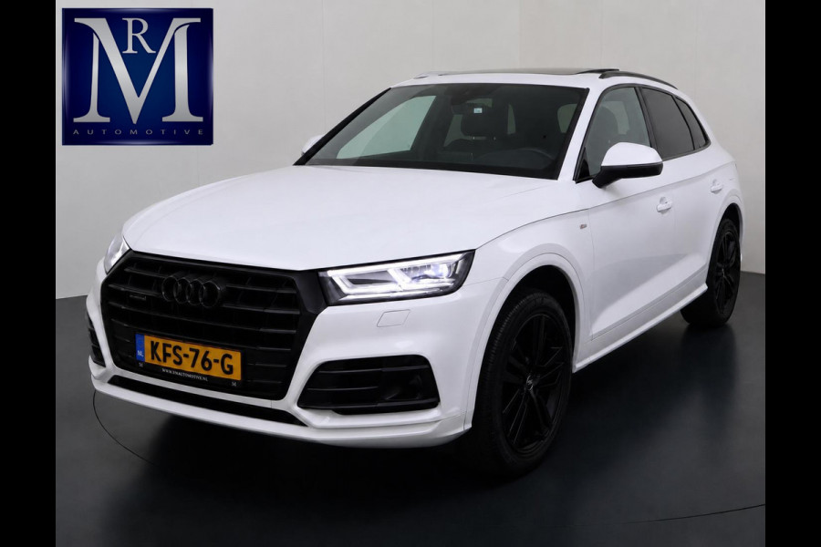 Audi Q5 55 TFSI e quattro Competition VAN: 44.900,- VOOR: 39.877,- UW WKVOORDEEL: 5.023,- | 32.000KM! |PANO| ELEKTRISCHE TREKHAAK| ELEK. ACHTERKLEP |MASSAGE| ADAPTIVE CRUISE| CAMERA| NET ONDERHOUD GEHAD RIJKLAAR INCL. 12 MND BOVAG GARANTIE| SFEERVERLICHTING