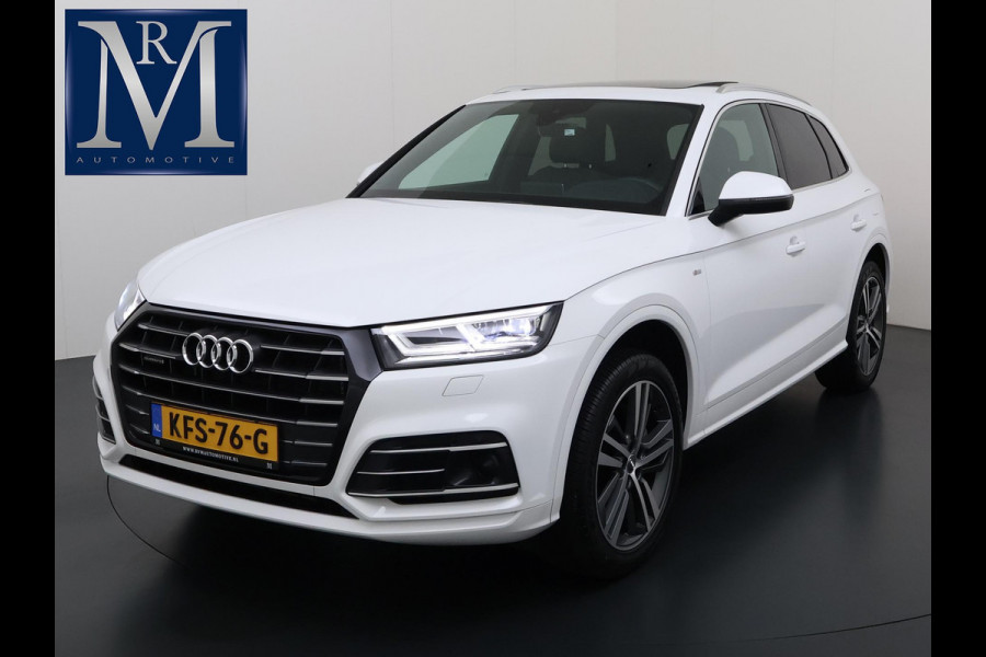 Audi Q5 55 TFSI e quattro Competition VAN: 44.900,- VOOR: 39.877,- UW WKVOORDEEL: 5.023,- | 32.000KM! |PANO| ELEKTRISCHE TREKHAAK| ELEK. ACHTERKLEP |MASSAGE| ADAPTIVE CRUISE| CAMERA| NET ONDERHOUD GEHAD RIJKLAAR INCL. 12 MND BOVAG GARANTIE| SFEERVERLICHTING