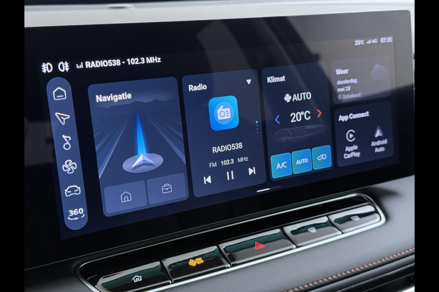 MG HS 1.5 Luxury PHEV VAN: 39.900,- VOOR: 33.330,- UW WKVOORDEEL: 6.470,- | PLUG-IN HYBRIDE | 272 PK | NIEUWE AUTO | >1.000 KM TOTAAL BEREIK | 1E REGISTRATIE 03-2026 | 360° CAMERA | ELEKTRISCHE ACHTERKLEP | 7 JAAR MG GARANTIE T/M 2033 | APPLE CARPLAY | ANDROID AUTO | STOELVERWARMING | FULL LED | ELEKTRISCHE STOELEN