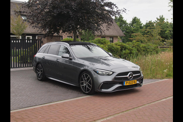 Mercedes-Benz C-Klasse Estate 180 AMG Line | Panoramadak | Trekhaak | 360 Camera | Memory Stoelen | DIGITAL LIGHT |