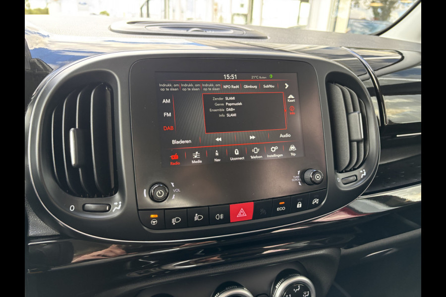 Fiat 500L TwinAir CityCross | Regen/Lichtsensor | 7" scherm | Parkeersensoren