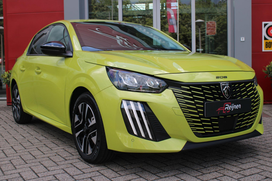 Peugeot 208 1.2 100PK ALLURE | PARKEERSENSOREN VOOR + ACHTER | DRAADLOZE APPLE CARPLAY/ANDROID AUTO | CRUISE CONTROL | DAB+ RADIO | CLIMATE CONTROL | LED KOPLAMPEN | LICHTMETALEN VELGEN 16" |