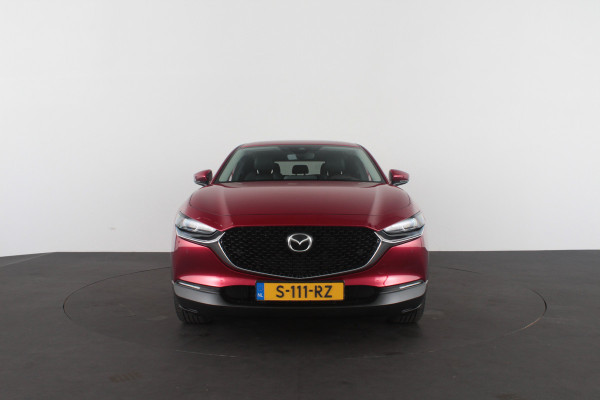Mazda CX-30 2.0 e-SkyActiv-X M Hybrid Luxury > 186pk/Trekhaak/Crystal Red Soul/Bose/Leer/Memory...